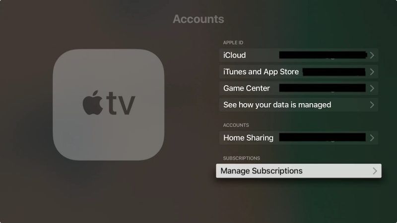 Icloud apple tv