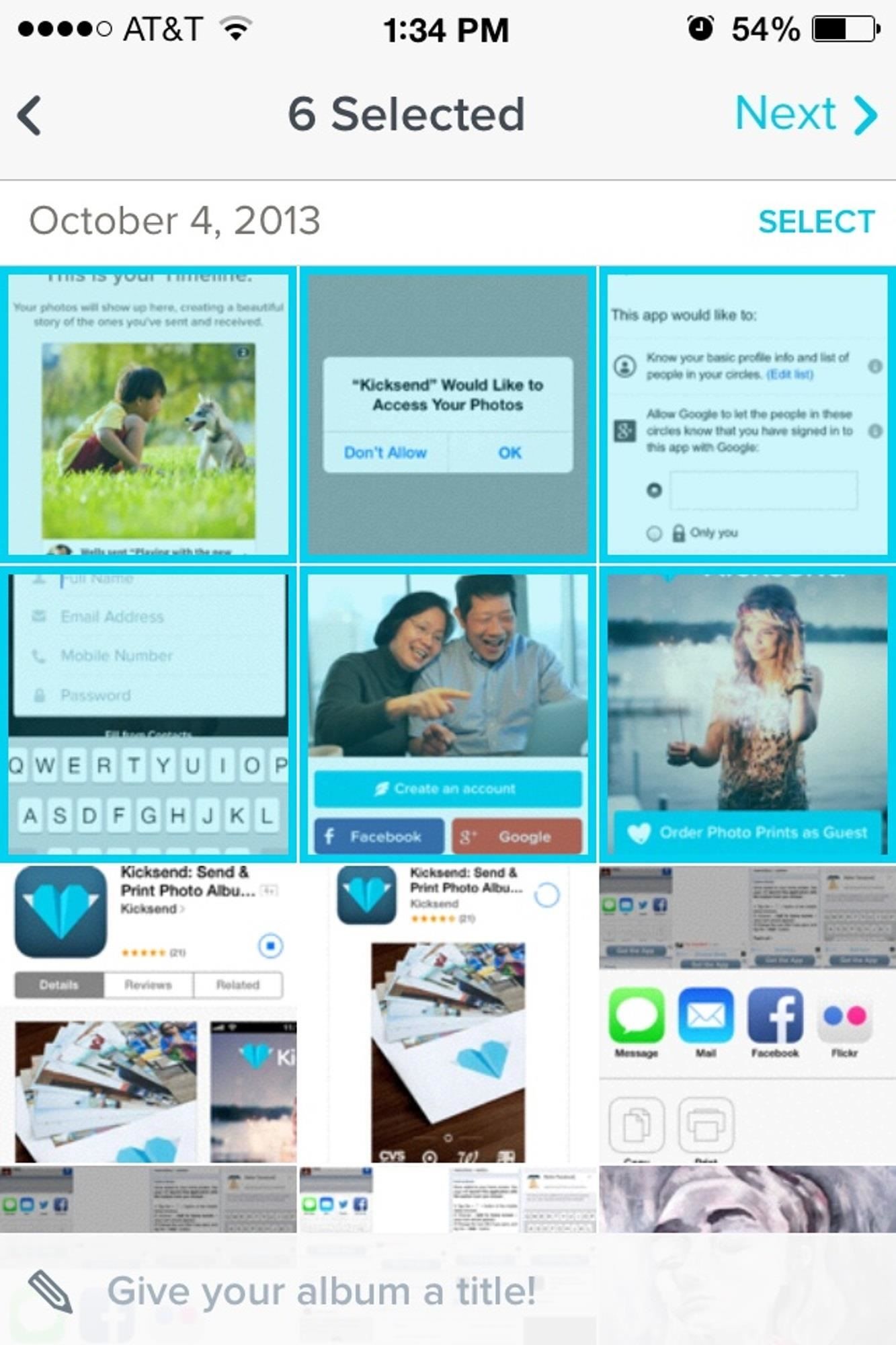 Хитрость в отправке по электронной почте более пяти фотографий одновременно в iOS 7 (плюс, лучший способ сделать это)