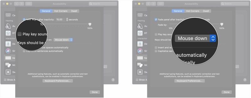 Нажмите флажок, нажмите раскрывающийся список