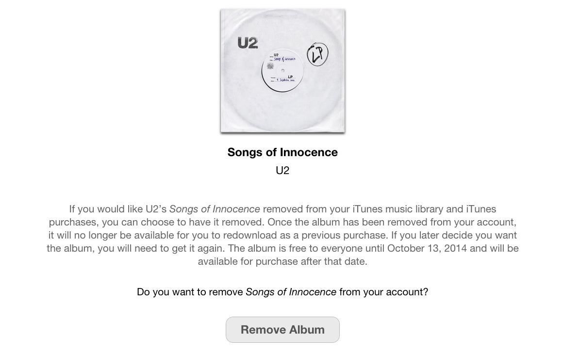 Как избавиться от альбома U2, который вы никогда не хотели на вашем iPhone
