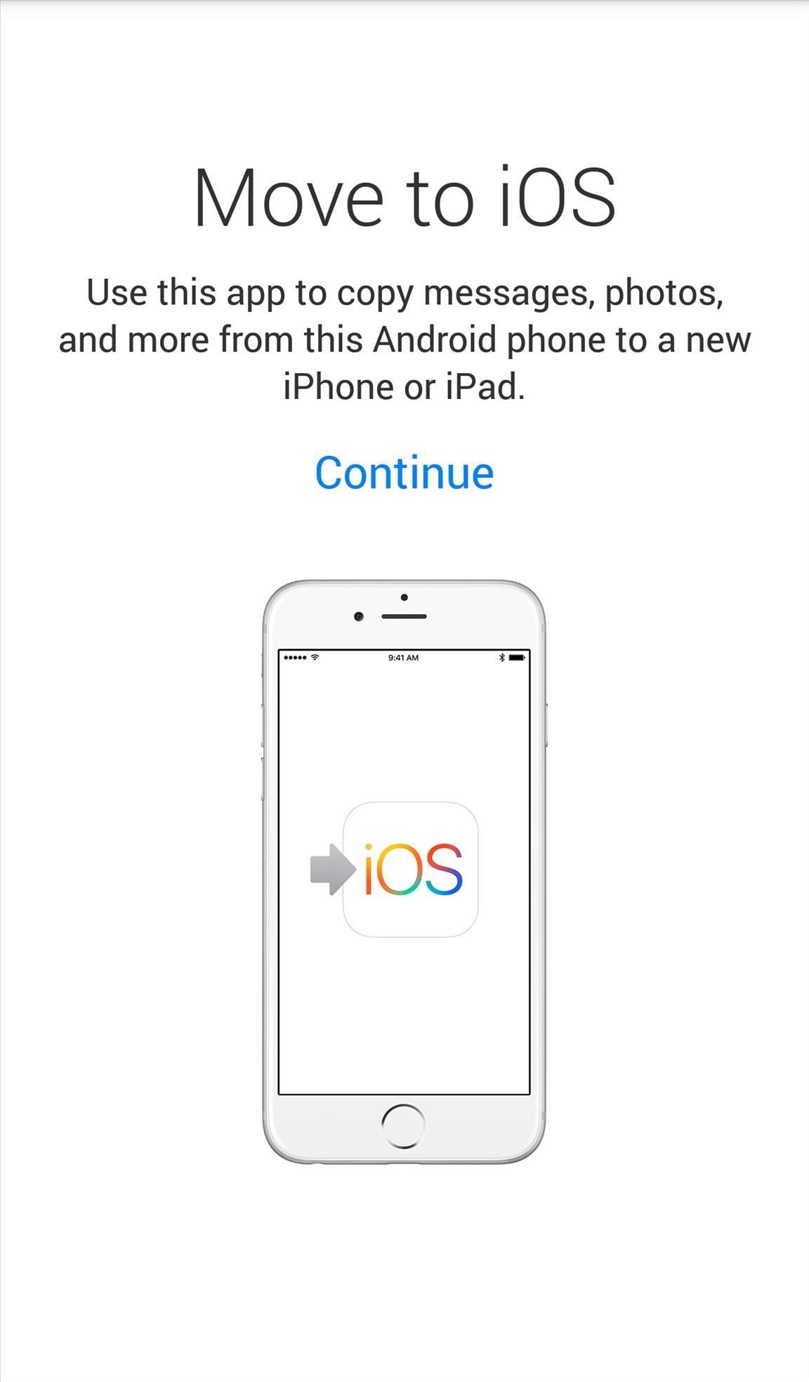 Как легко перенести все с Android на iPhone
