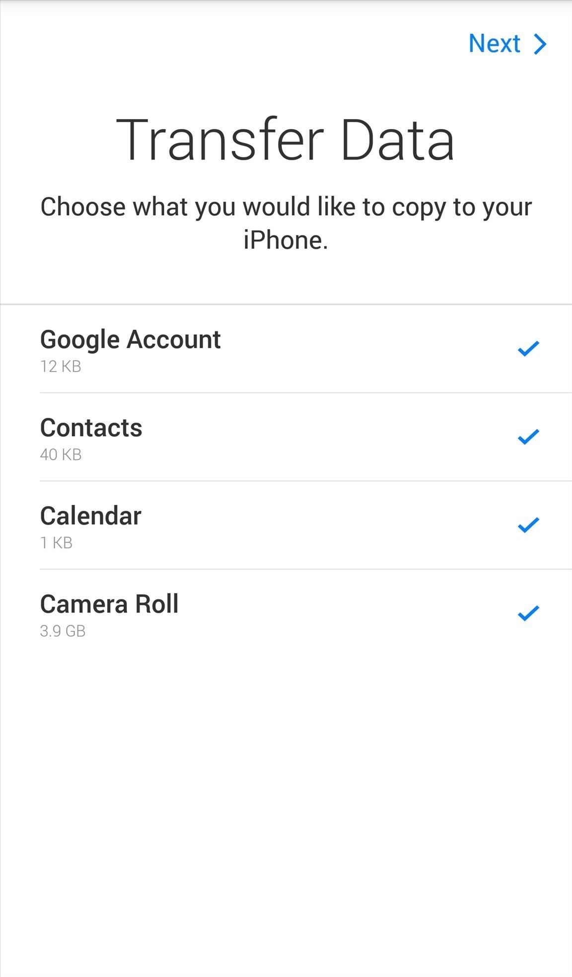 Как легко перенести все с Android на iPhone