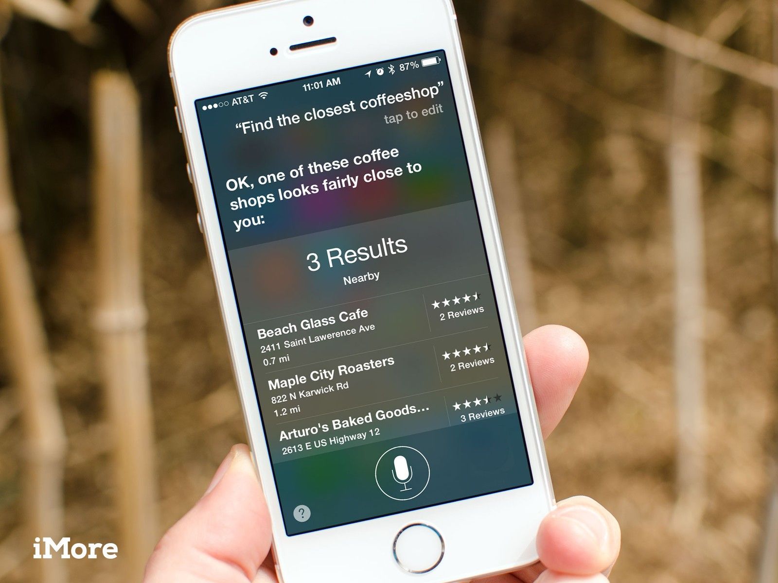 Как найти места с помощью Карт и Siri для iPhone и iPad