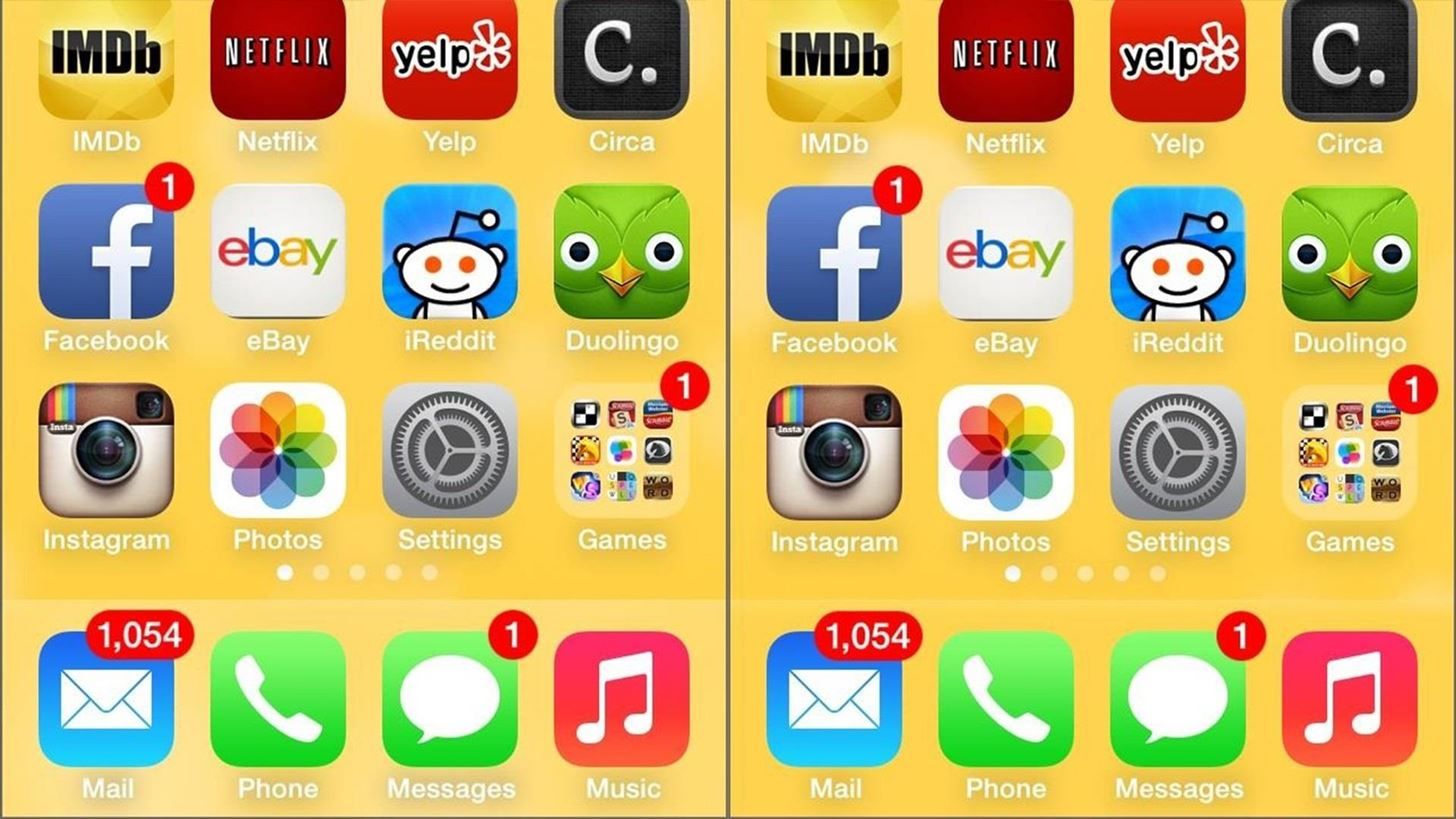 Как получить новую темную клавиатуру в iOS 7.1 (плюс док-станция и папки для более темного домашнего экрана)