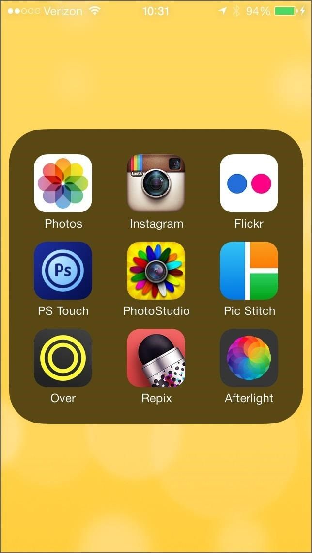 Как получить новую темную клавиатуру в iOS 7.1 (плюс док-станция и папки для более темного домашнего экрана)