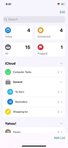 Как создать сгруппированные списки в iOS 13's Reminders App to Keep Things More Organized