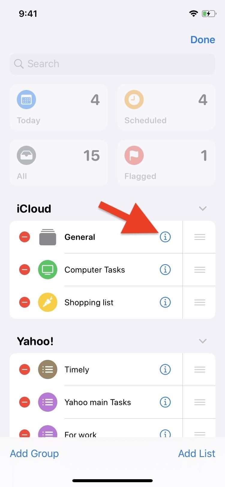 Как создать сгруппированные списки в iOS 13's Reminders App to Keep Things More Organized