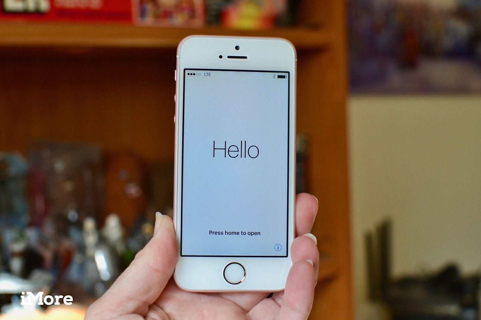 Экран настройки на iPhone