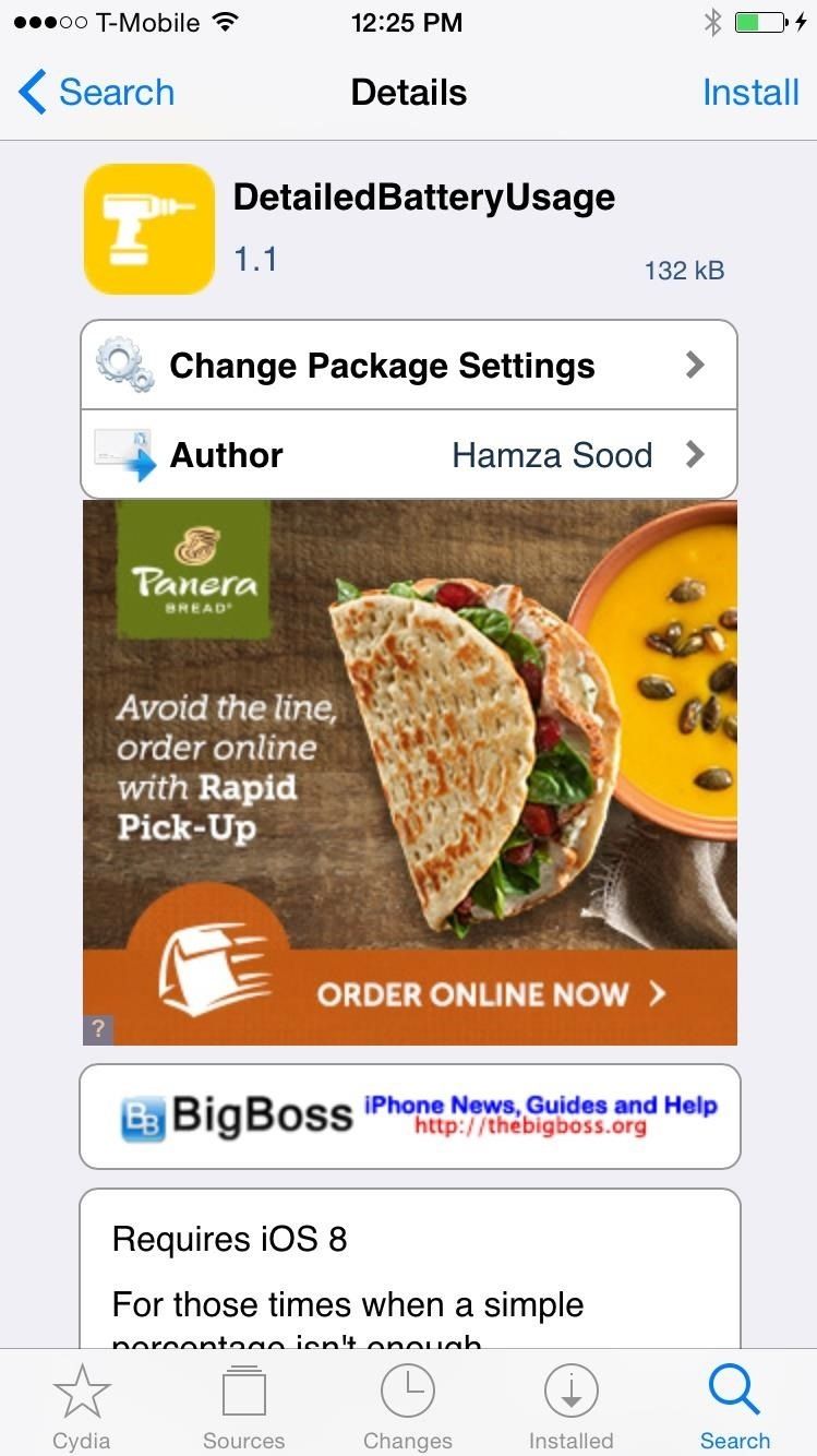 Получите подробную статистику использования батареи для отдельных приложений на вашем iPhone