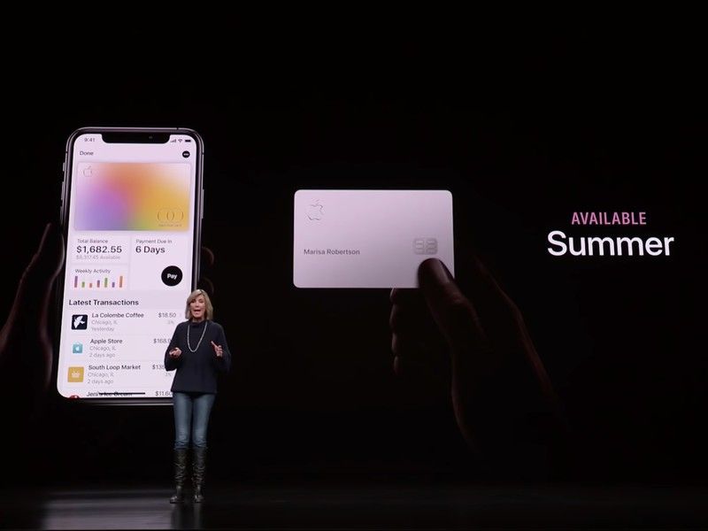 Apple Card анонсирована в Apple's March 2019 event