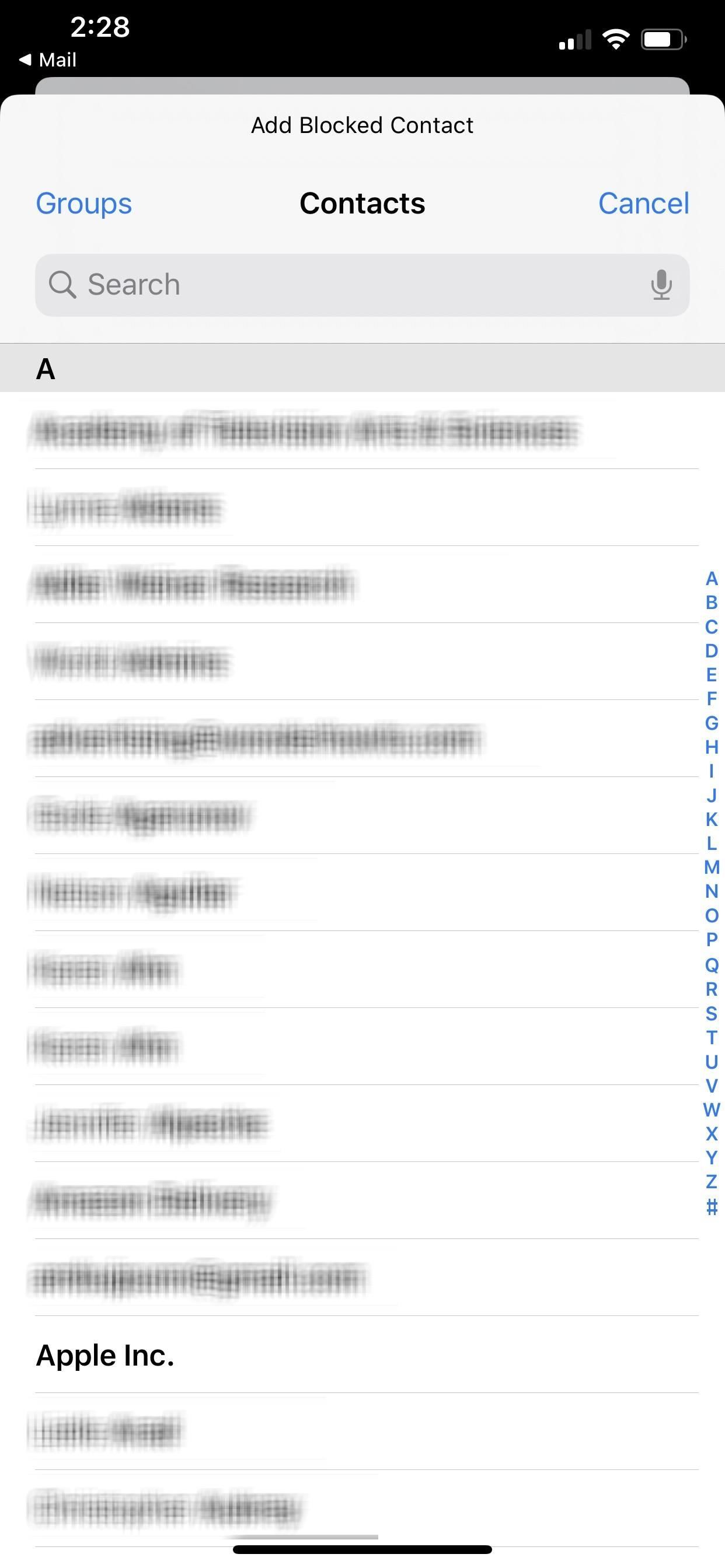 Блокировка контактов, спама и неизвестных отправителей в iOS 13's Mail App So Incoming Emails Go Straight to Trash