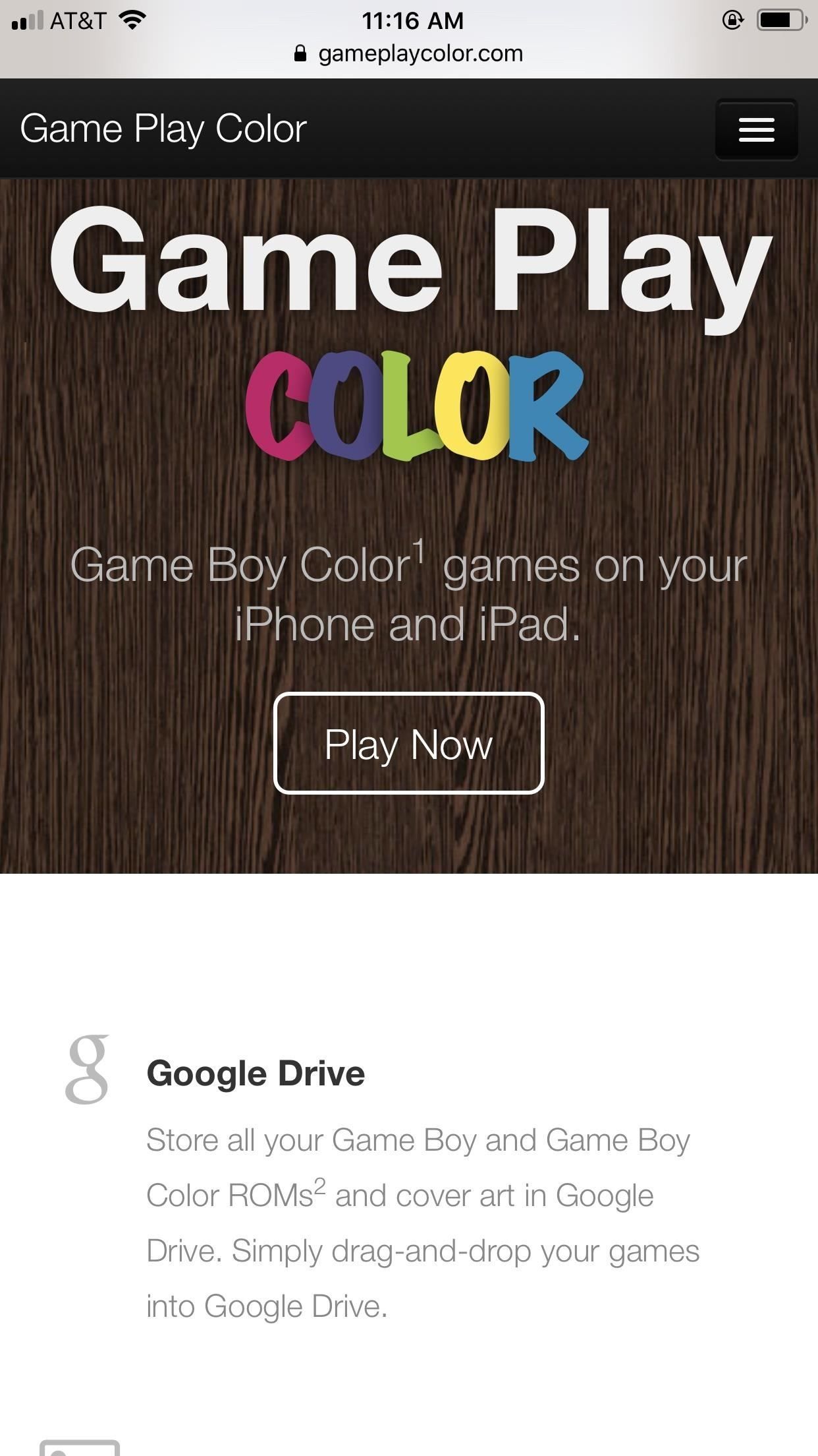 Как играть в игры Game Boy & Game Boy Color на iPhone - джейлбрейк не требуется