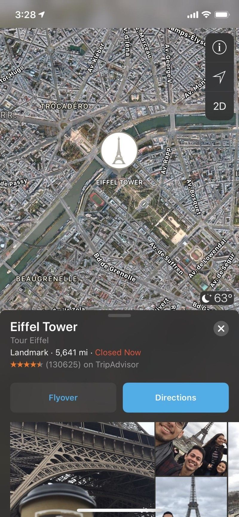 iOS 12 Siri Flyover
