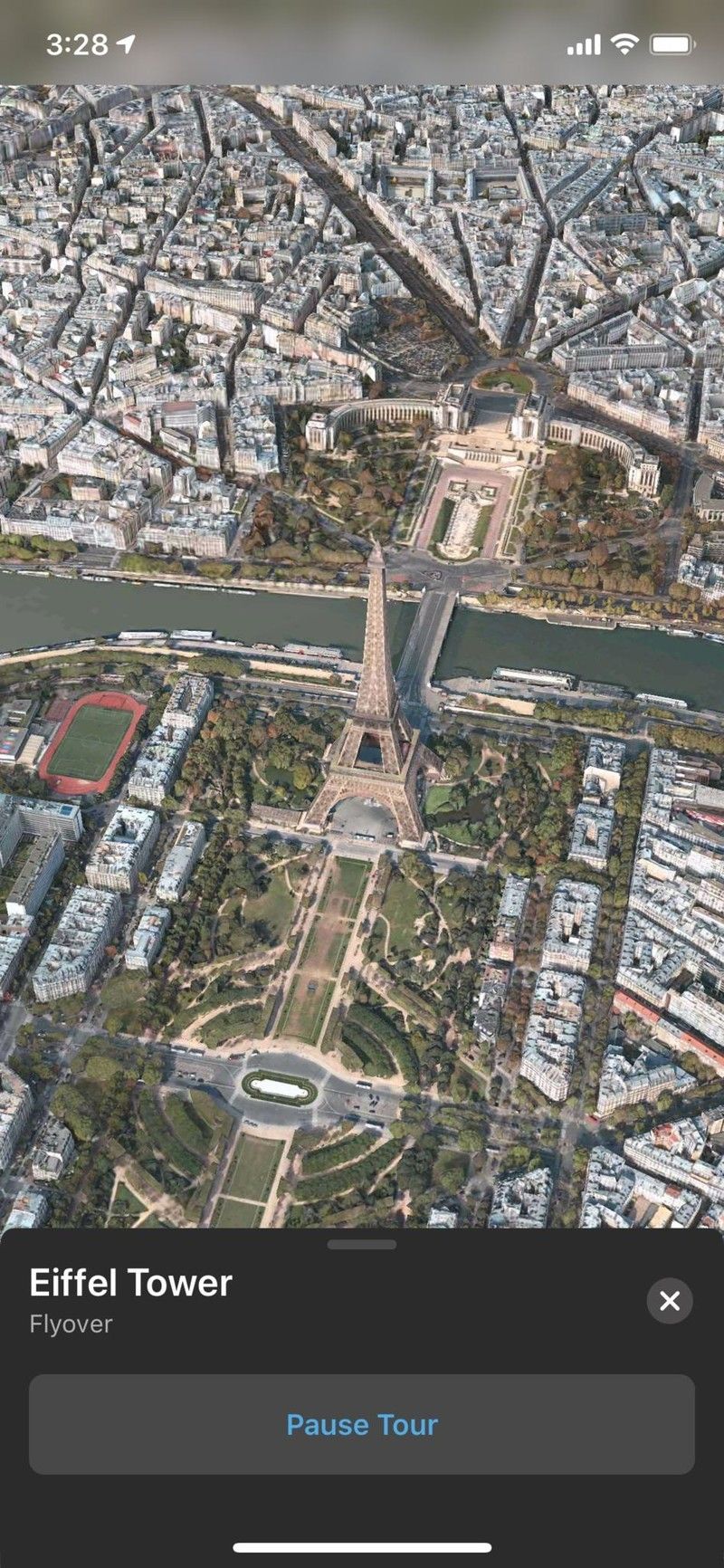 iOS 12 Siri Flyover тур