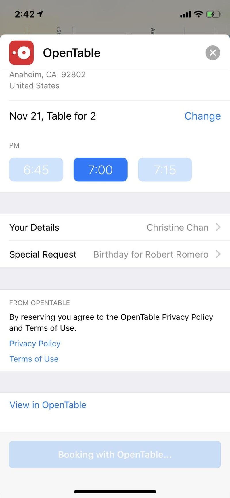 iOS 12 Siri резерва открываемый