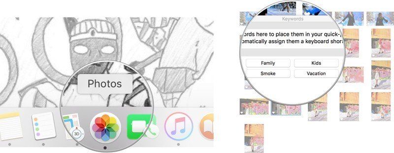 Фотографии Управление ключевыми словами