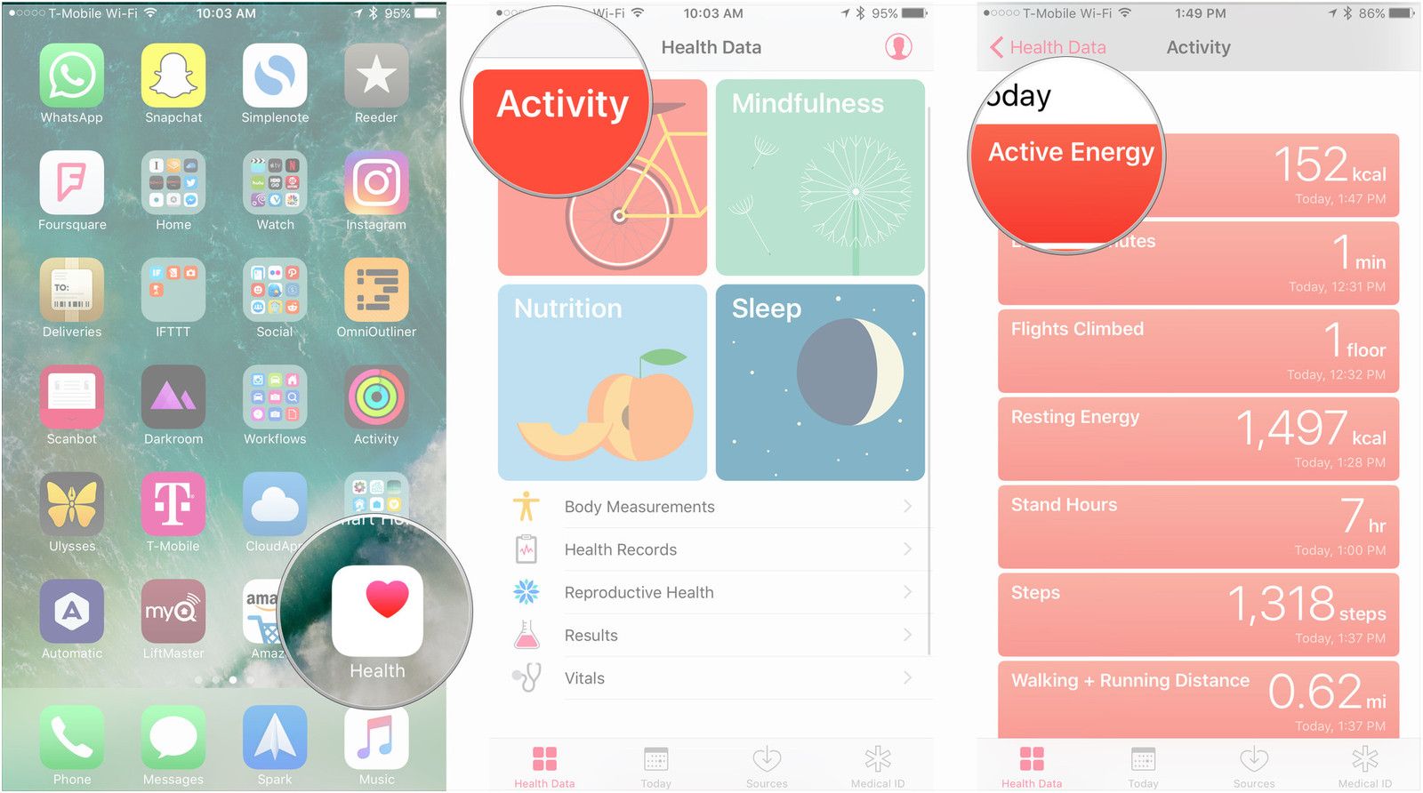 Открой Здоровье, выбери категорию, выбери тему