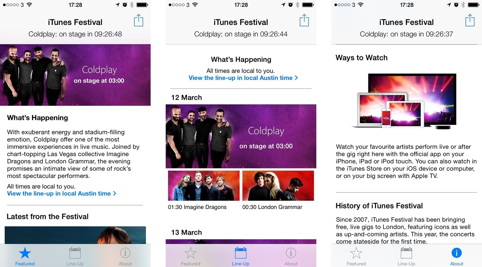 Фестиваль iTunes
