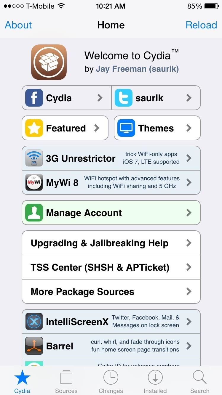 Как сделать джейлбрейк iOS 8.0-8.1.1 на iPad, iPhone или iPod Touch (и установить Cydia)