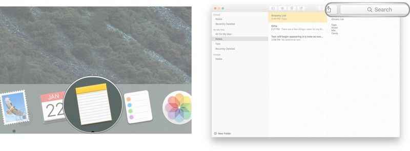 Найти заметку 1