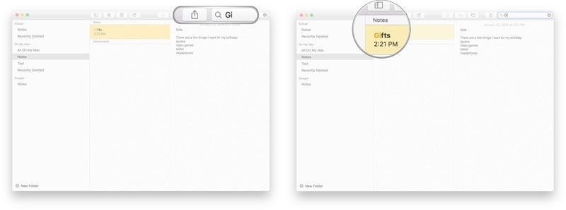 Найти заметку 2