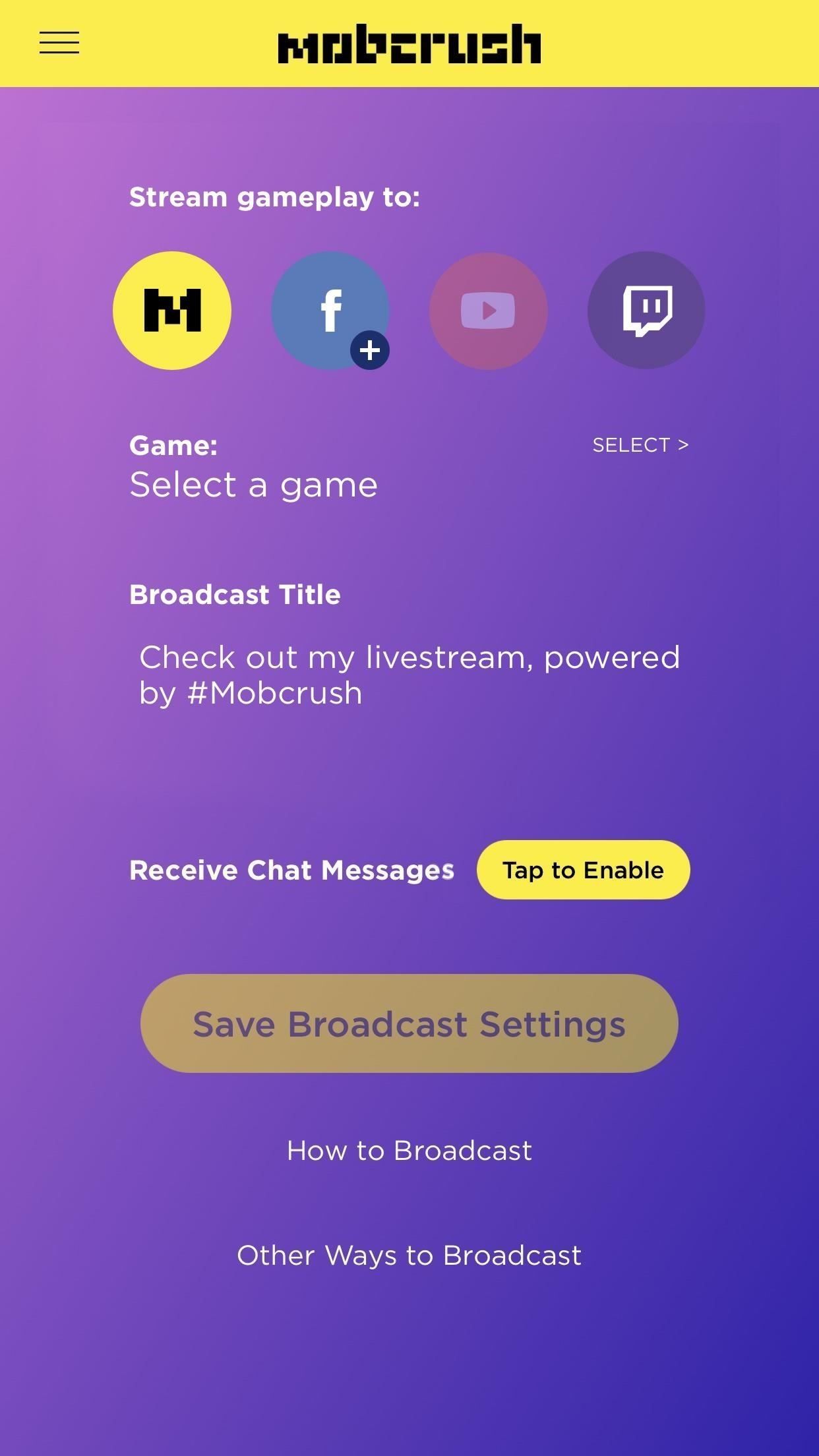 Как транслировать iPhone-игры напрямую на Twitch