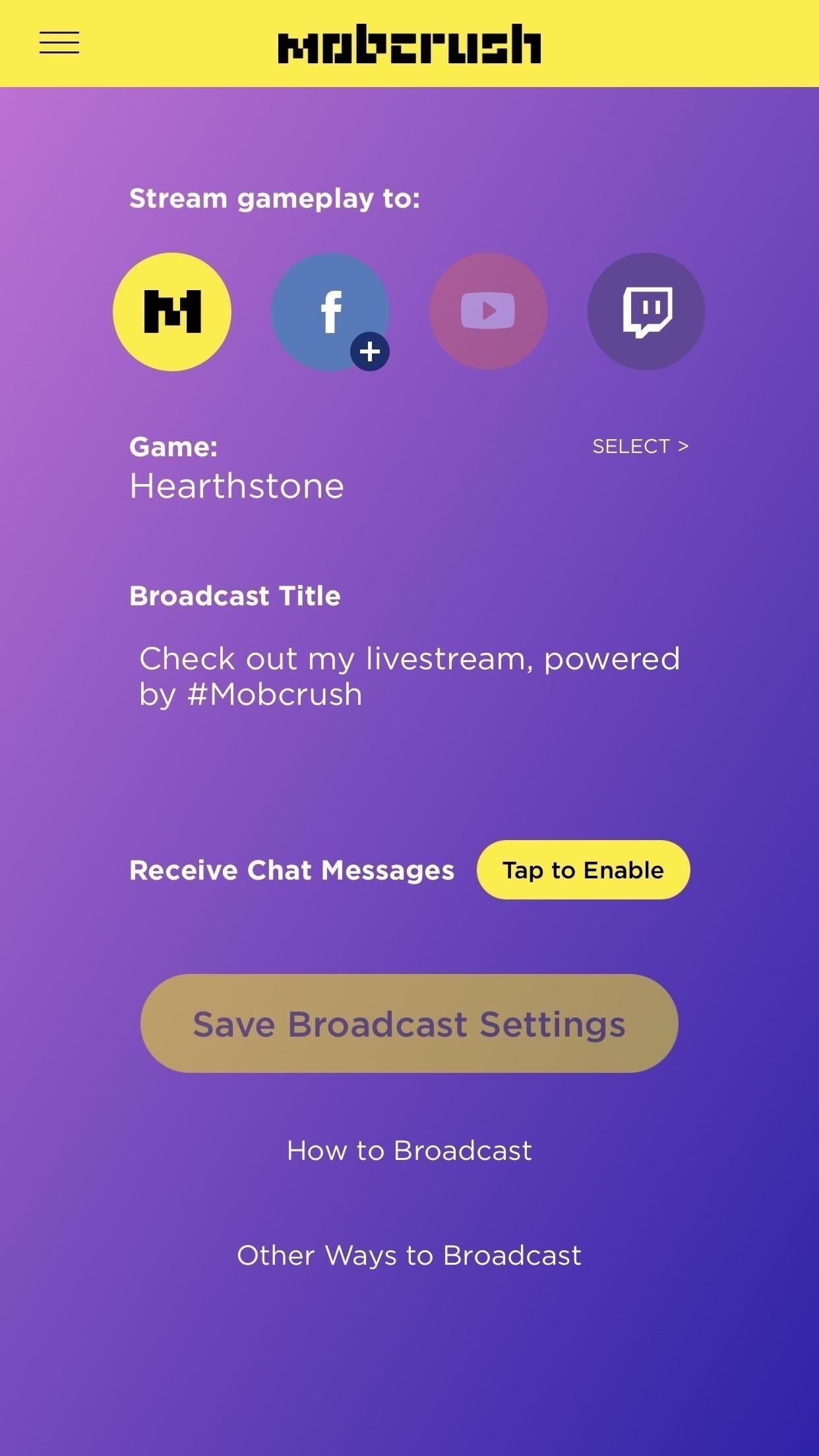 Как транслировать iPhone-игры напрямую на Twitch