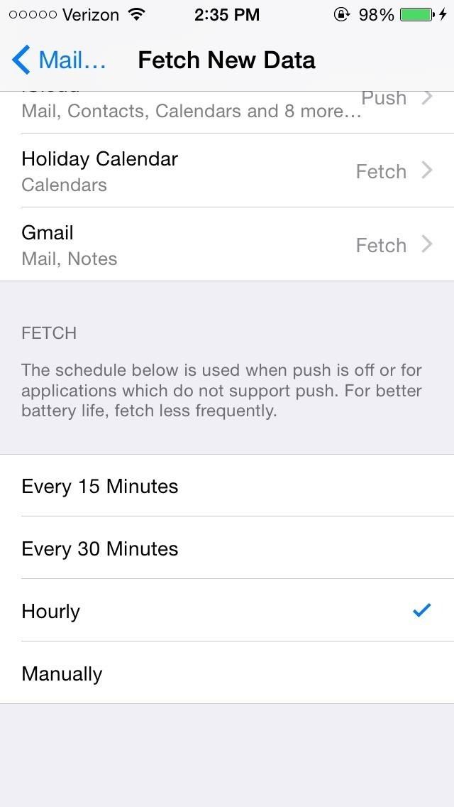 Как увеличить ваш iPhone's Battery Life in iOS 8