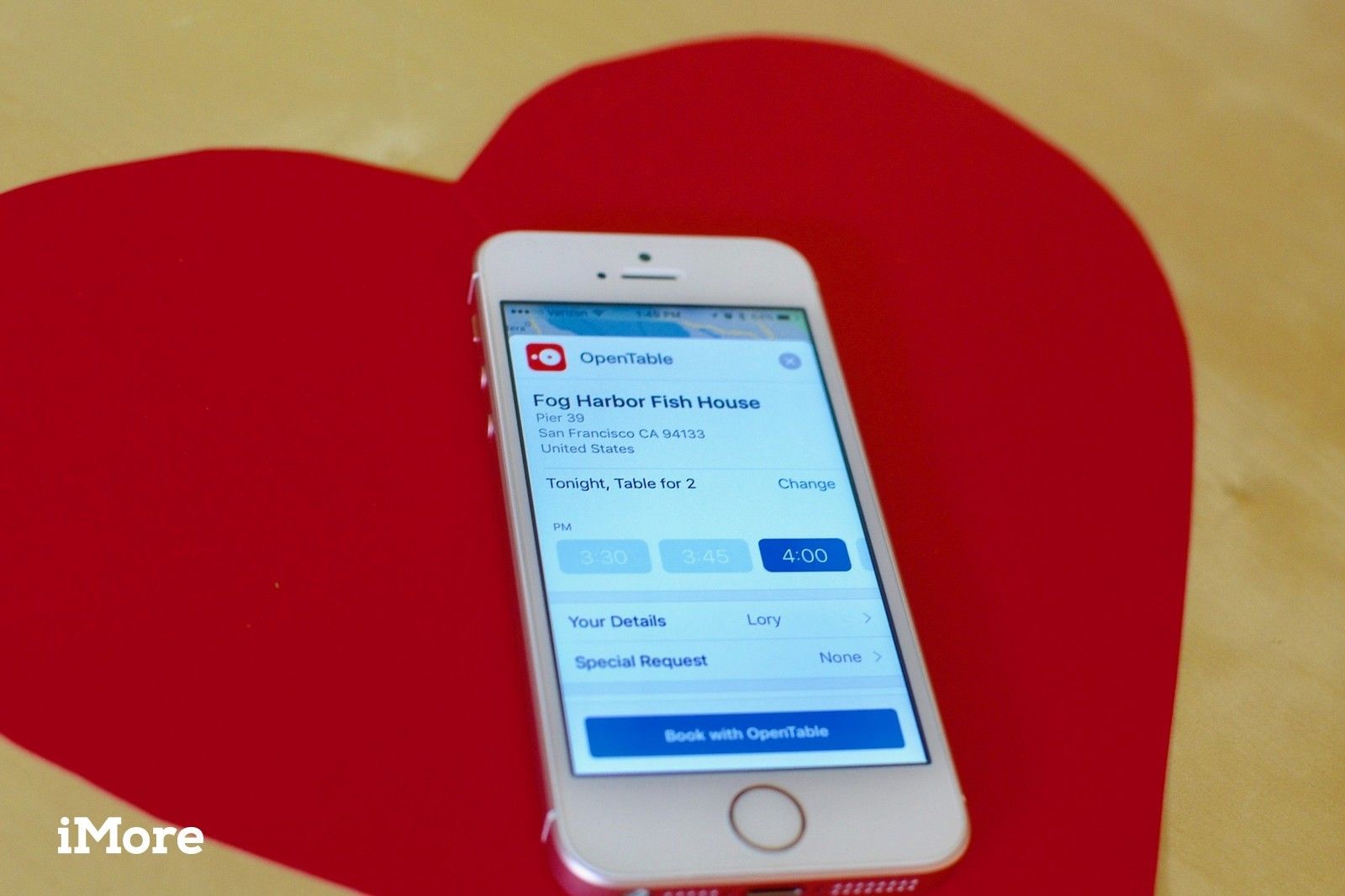 Валентин's Day with Apple Maps