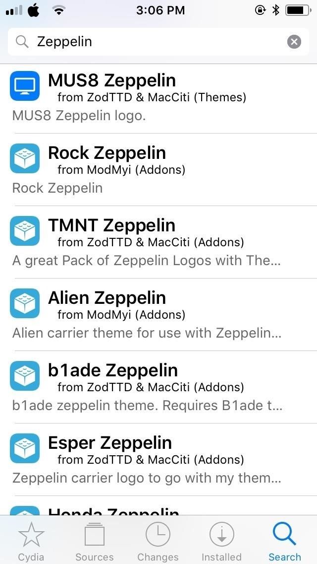 Как заменить имя оператора в вашем iPhone's Status Bar with Custom Text or Logos