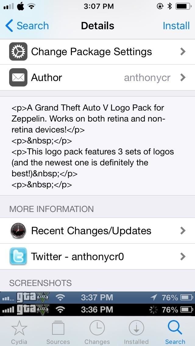 Как заменить имя оператора в вашем iPhone's Status Bar with Custom Text or Logos