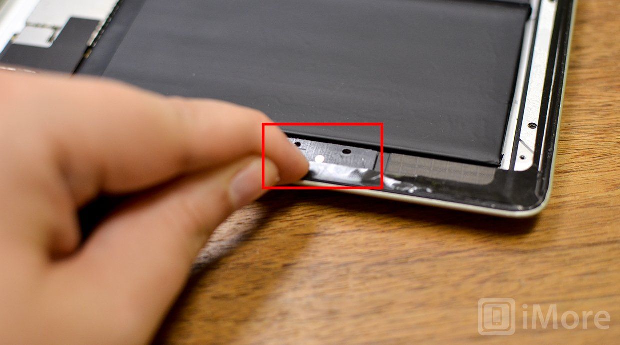 Осторожно зоны iPad Wi-Fi антенна