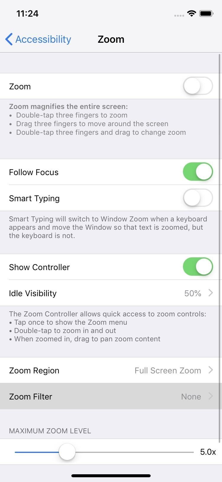 Нижняя яркость экрана ниже уровня по умолчанию на вашем iPhone (без джейлбрейка)