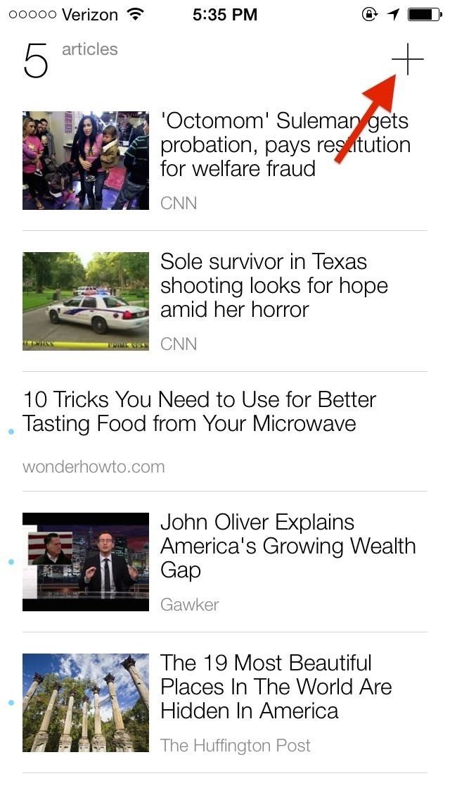 Снимки экрана - это самый быстрый способ сохранить полные статьи в Интернете для чтения в автономном режиме на вашем iPhone