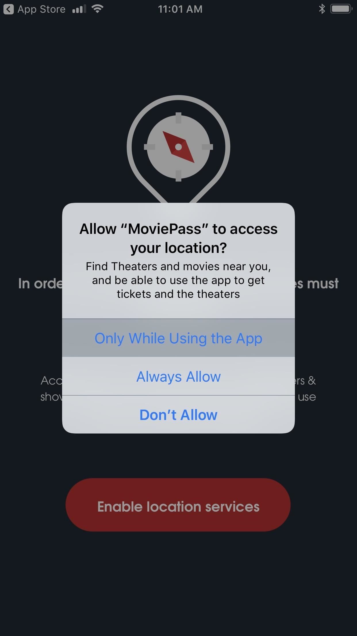 Там's an Easy Way to Stop MoviePass from Tracking Your iPhone After Watching Films