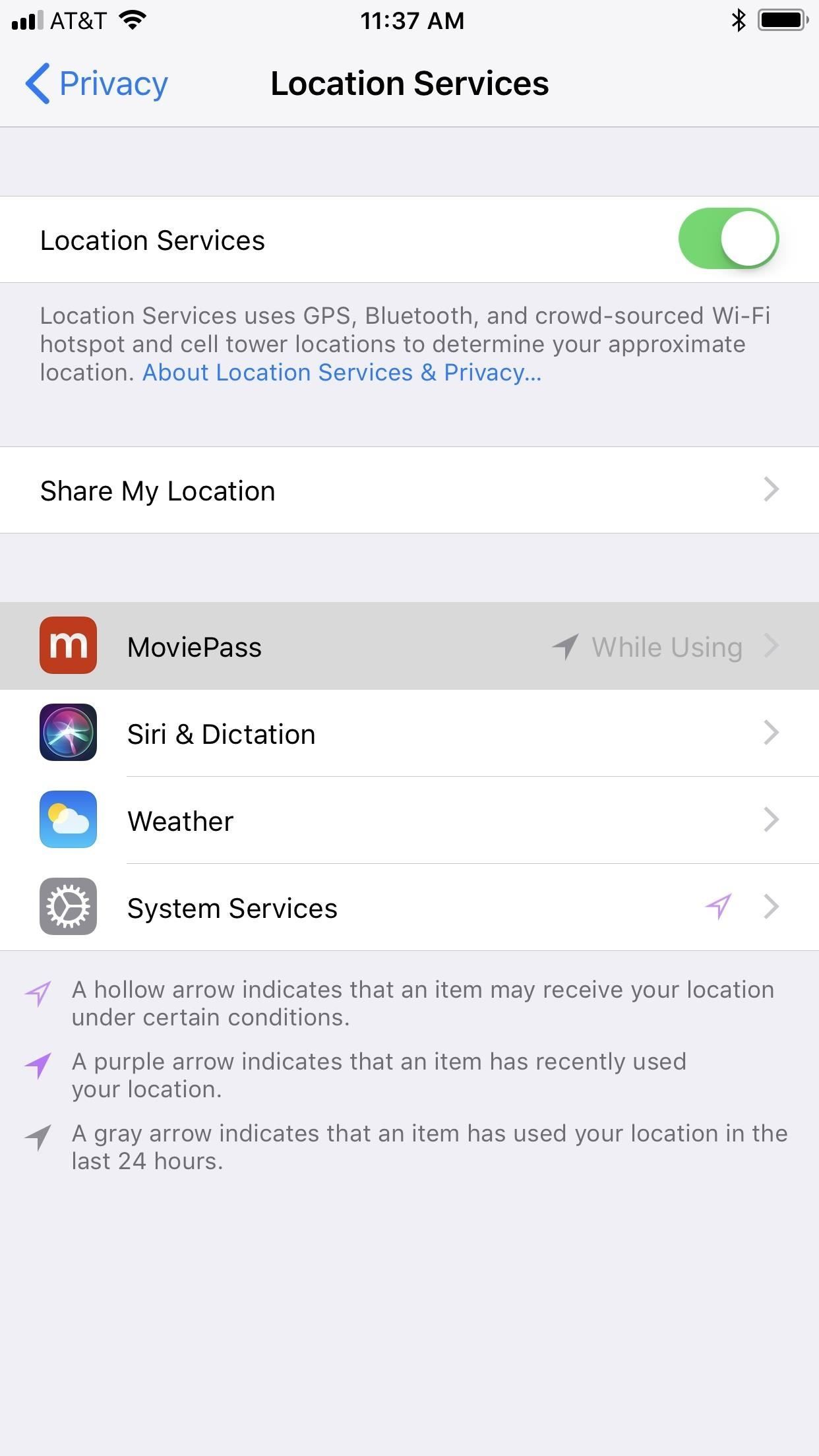 Там's an Easy Way to Stop MoviePass from Tracking Your iPhone After Watching Films