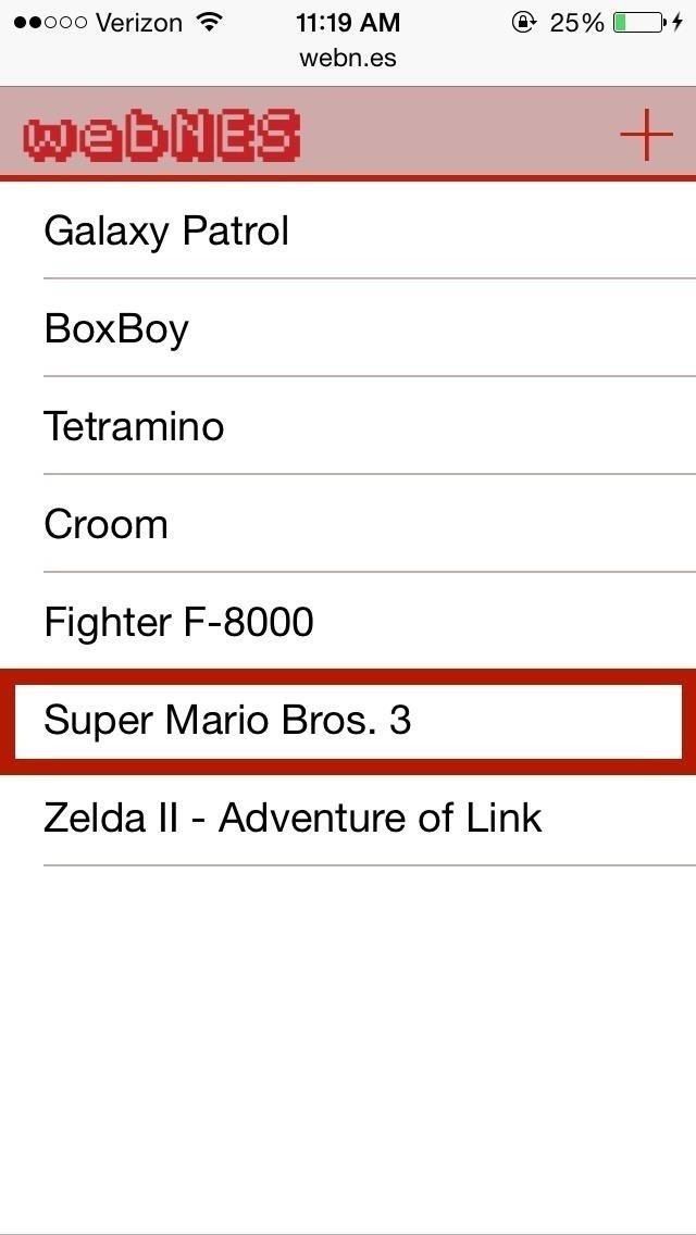 Как играть в игры NES на вашем iPad или iPhone - джейлбрейк не требуется