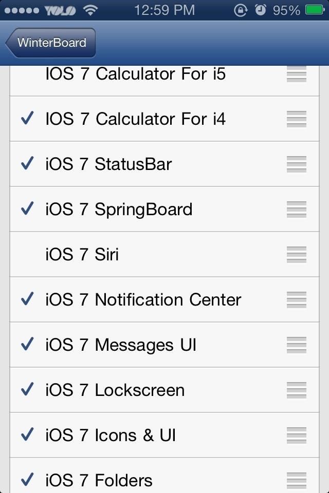 Как имитировать новый внешний вид iOS 7 в iOS 6 на вашем взломанном iPhone