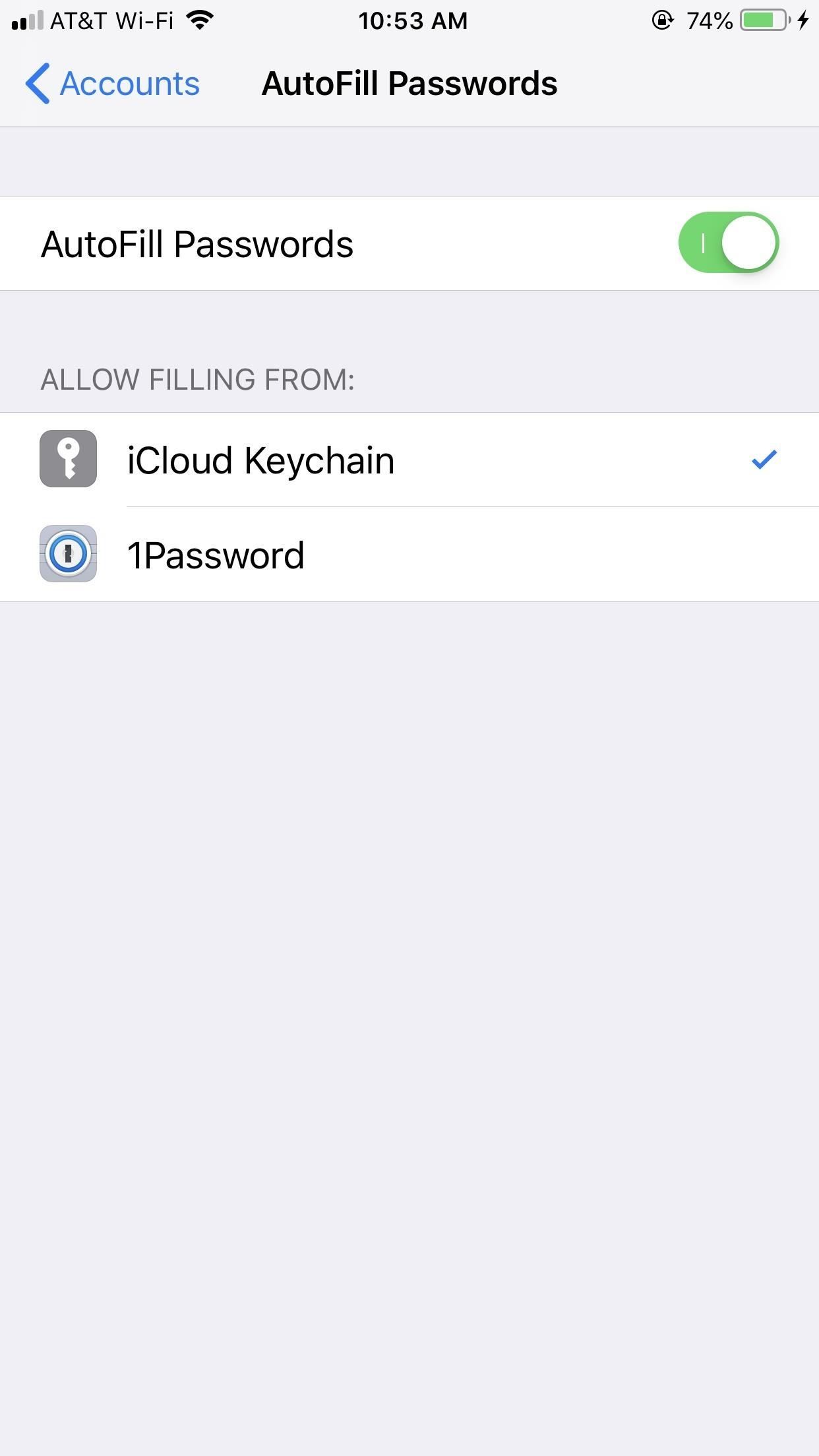 Как использовать сторонние парольные менеджеры с iOS 12's AutoFill Feature