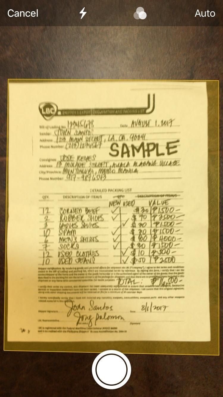 Как легко сканировать документы на вашем iPhone в iOS 11