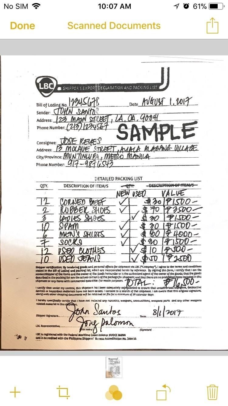 Как легко сканировать документы на вашем iPhone в iOS 11