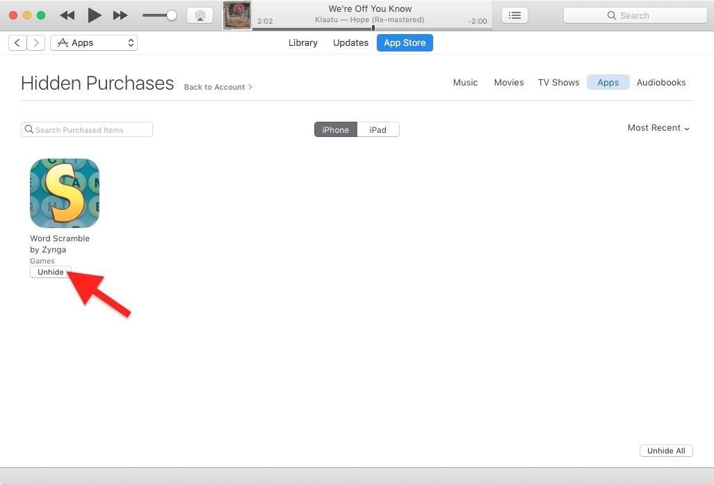 Как отобразить покупки приложений на вашем iPhone в iOS 11