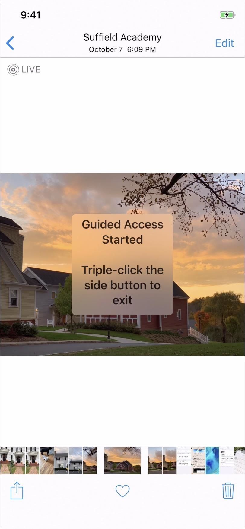 Как показать кому-то фотографию на вашем iPhone, не просматривая все ваши фотографии