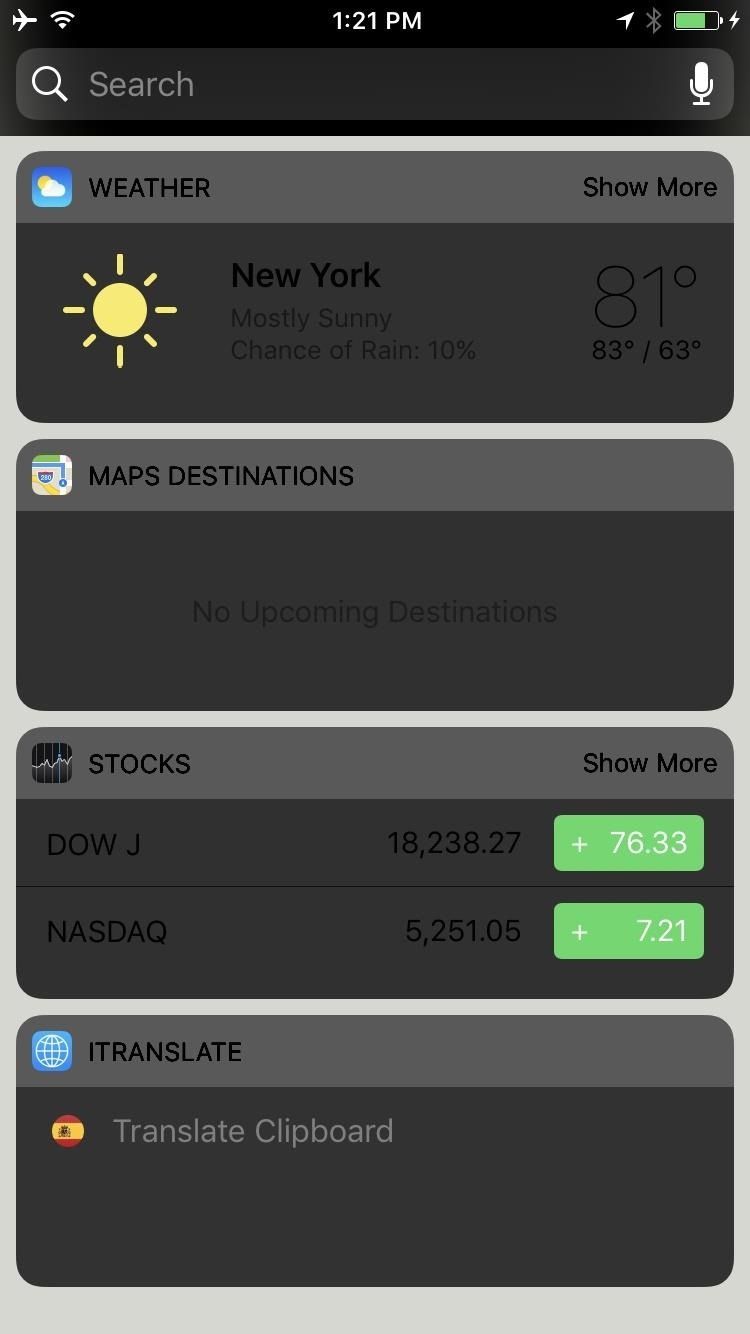 Как получить черный док и папки на вашем iPhone's Home Screen