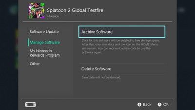 Выберите архив программного обеспечения