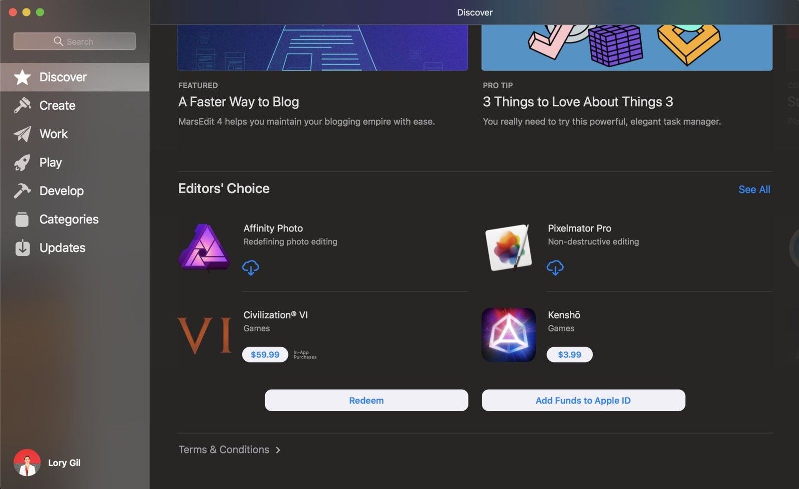 Нажмите «Активировать» в нижней части любой страницы Mac App Store в MacOS Mojave.