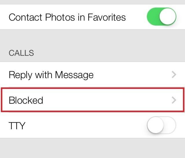 Как заблокировать любого нежелательного абонента's Phone Number on Your iPhone in iOS 7—Even If They're Not in Your Contacts