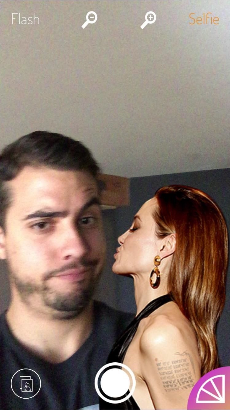 Поместите знаменитостей в ваши фотографии прямо с вашего iPhone