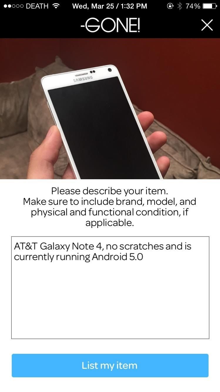 Используйте свой iPhone, чтобы продавать ненужные гаджеты, не выходя из дома