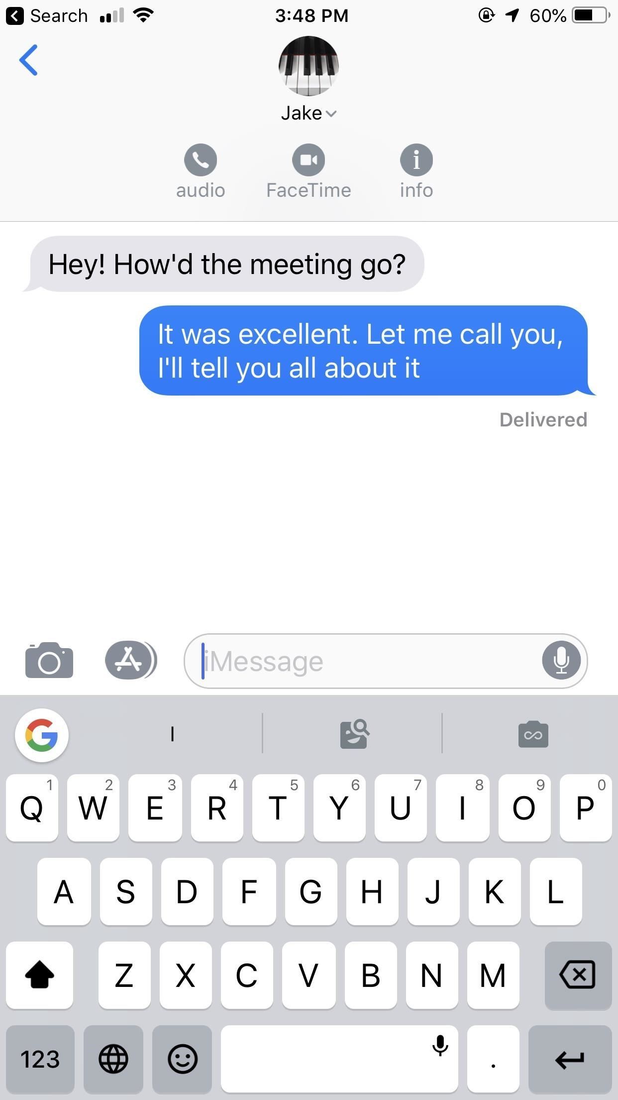 Как начать звонки и FaceTimes с iOS 12's Messages App on Your iPhone